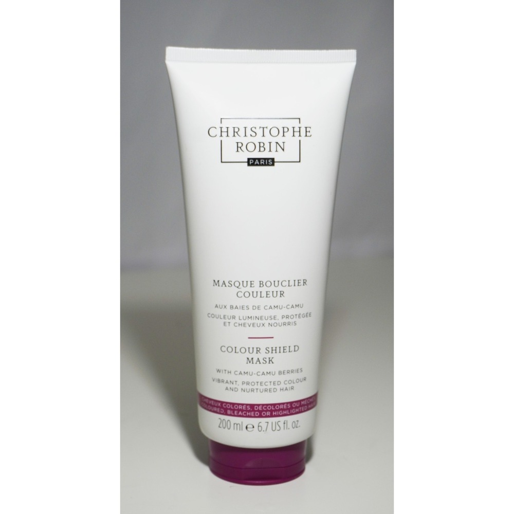 NEW Christophe Robin Colour Shield Hair Masque with Camu Camu Berries 200 mL UK